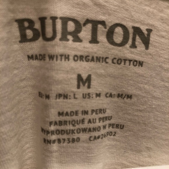 Burton Talent Scout Long Sleeve T Shirt skiing soft base layer snowboarding ski - Picture 3 of 5